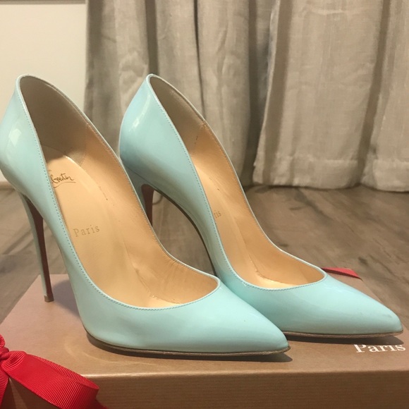 SOLD ❌ Louboutin Pigalle Follies 100mm Source 38.5 - Picture 2 of 8